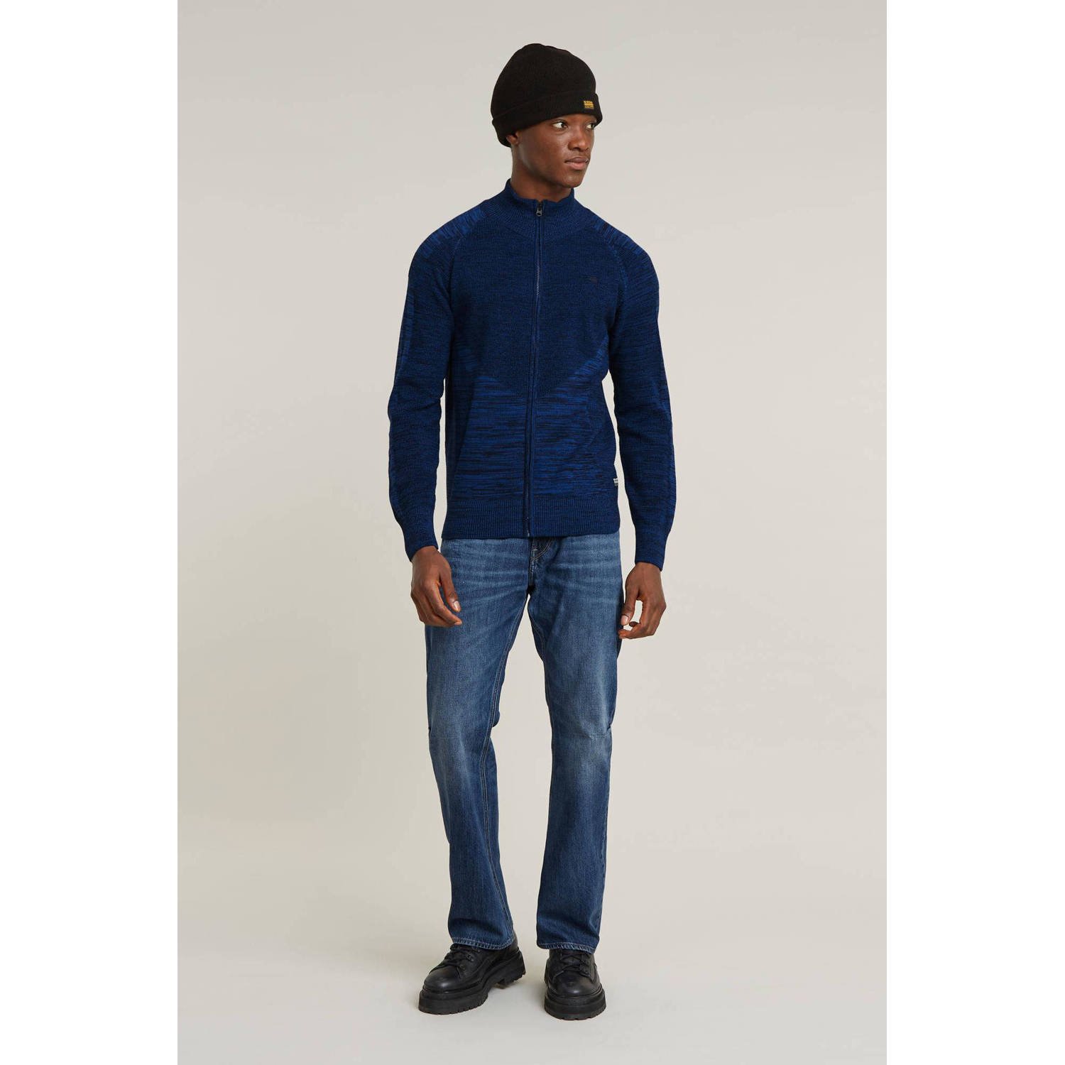 G-STAR gemêleerd vest blauw