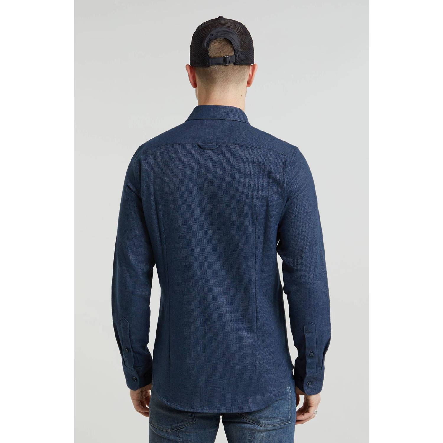 G-STAR gemêleerd slim fit overhemd Bristum 2.0