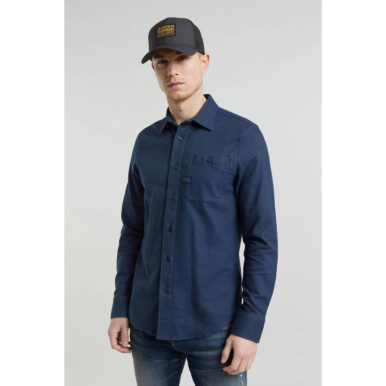 G-Star RAW Bristum 2.0 Slim Shirt Meerkleurig Heren