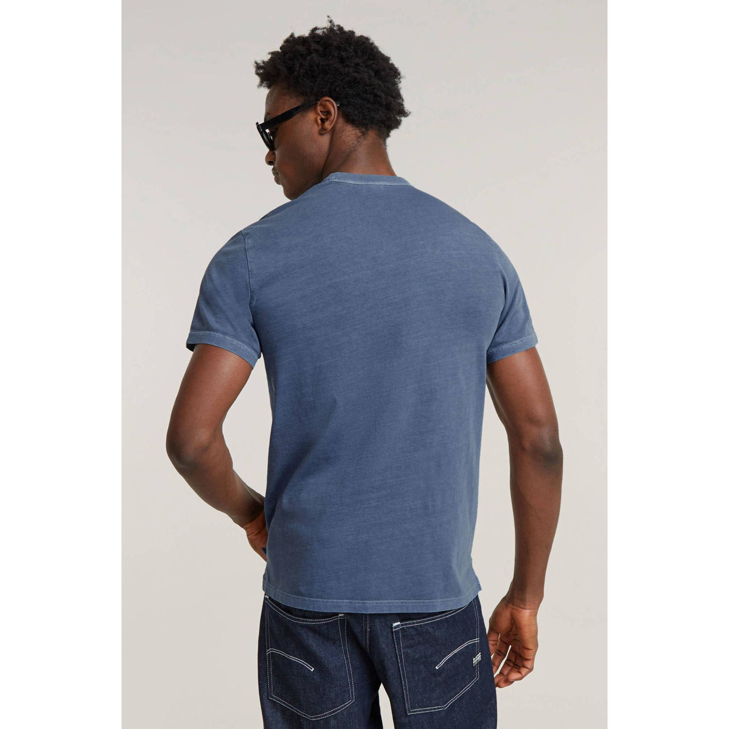 G-STAR slim fit T-shirt Nifous met logo
