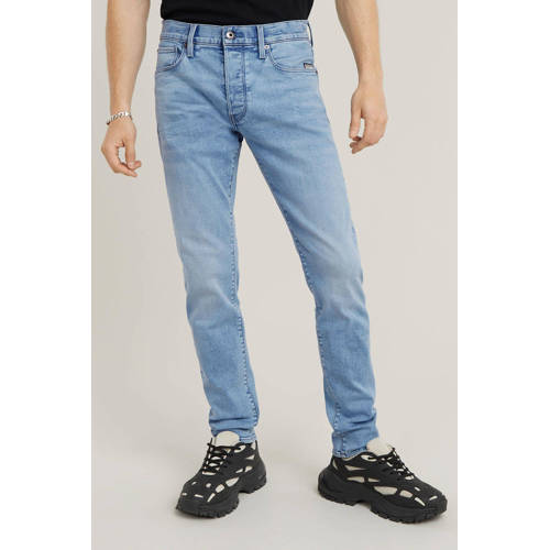 G-STAR 3301 slim fit jeans lt aged afbeelding