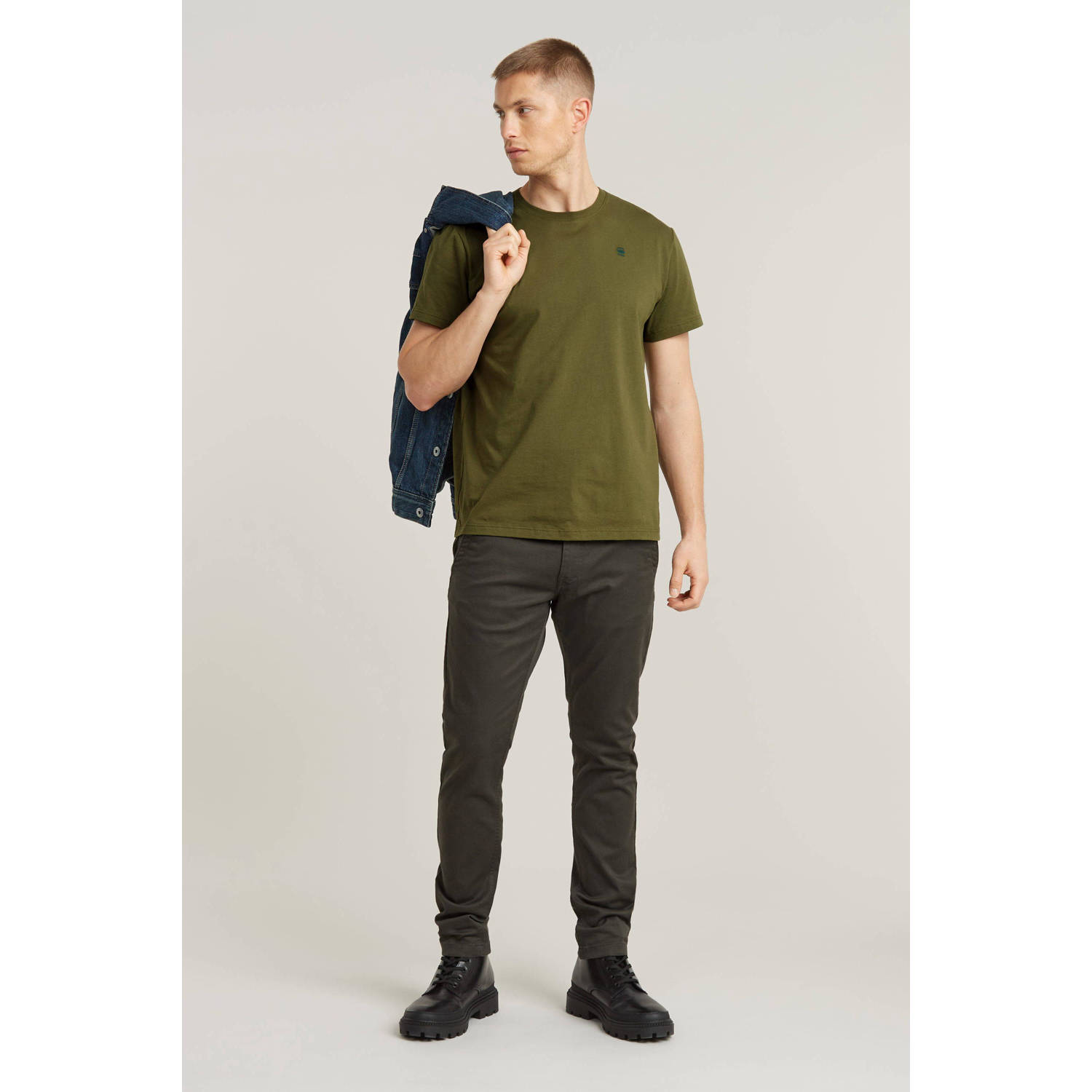 G-STAR skinny chino grijs
