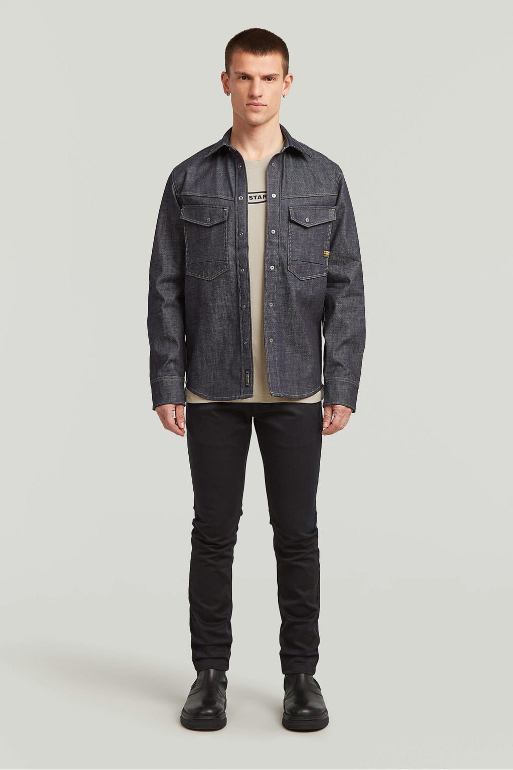 G-STAR skinny chino zwart