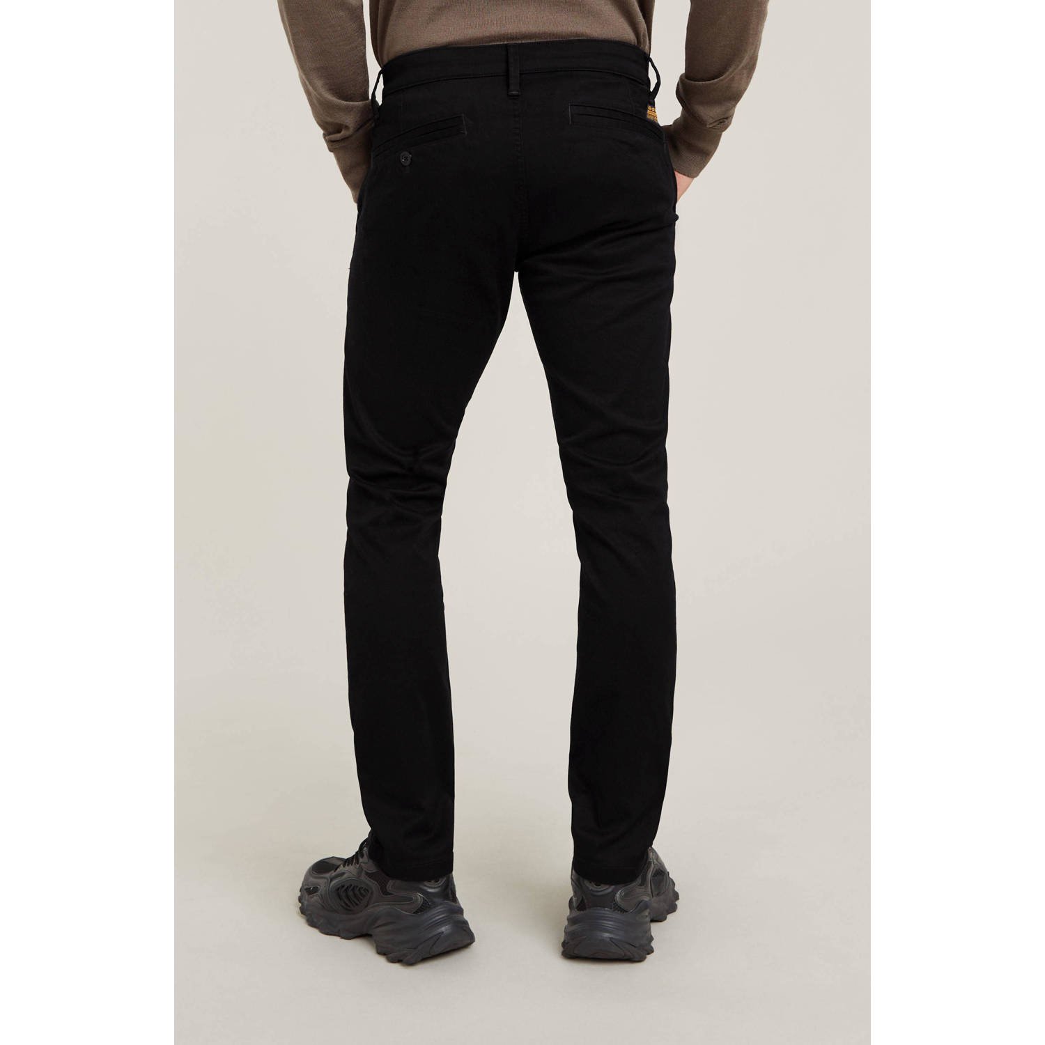 G-Star RAW skinny chino zwart