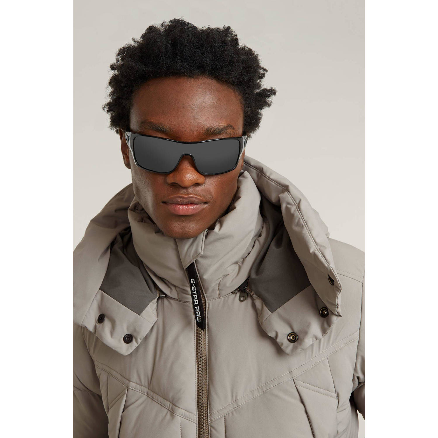 G-STAR gewatteerde jas G- Whistler taupe