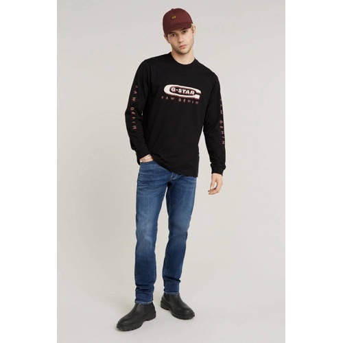 G-STAR 3301 slim fit jeans medium aged afbeelding