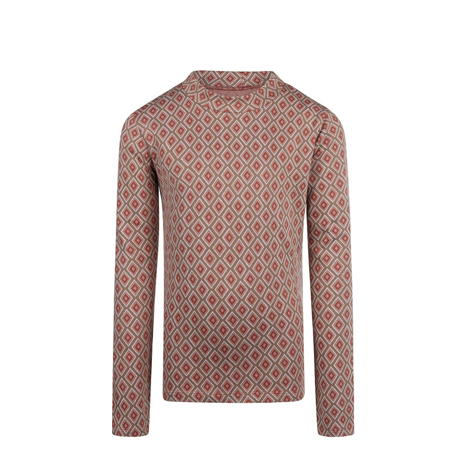 No Way Monday longsleeve met all over print multicolor