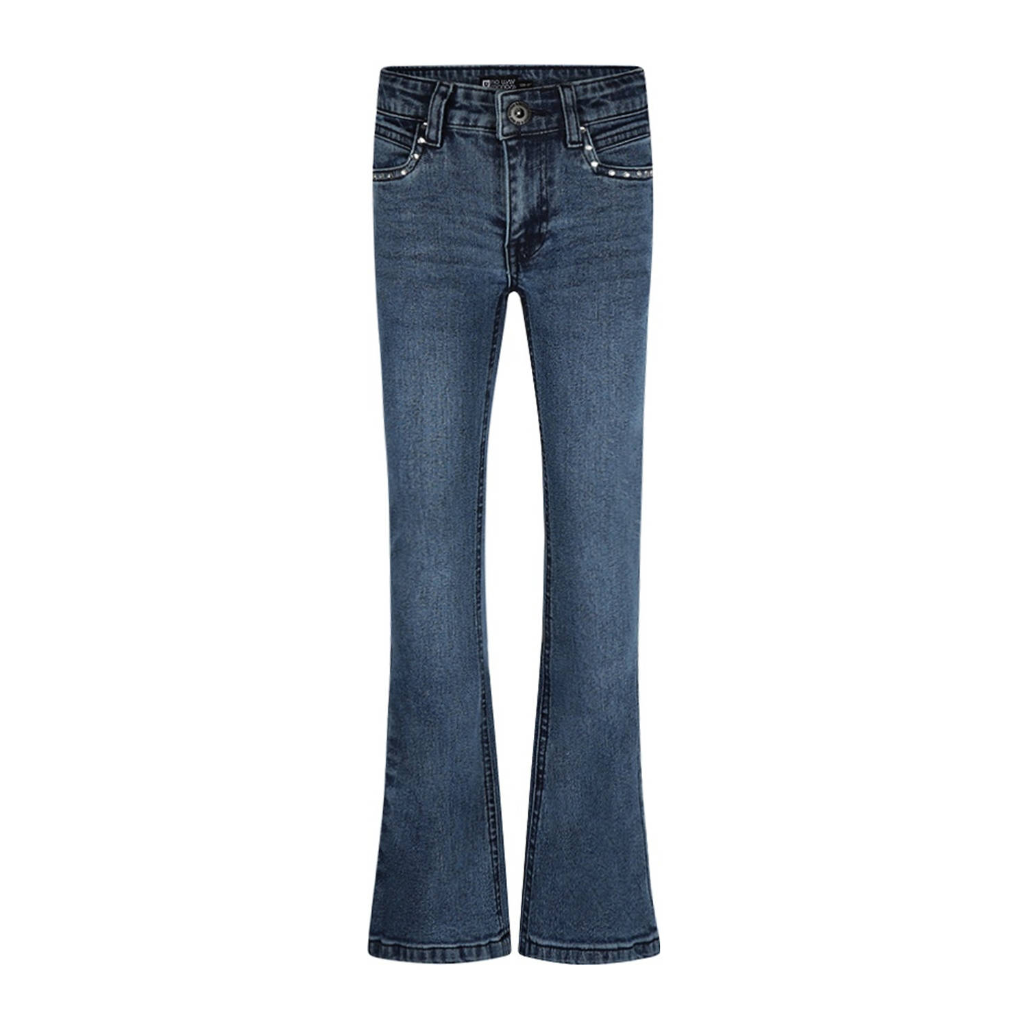 No Way Monday flared jeans blue jeans