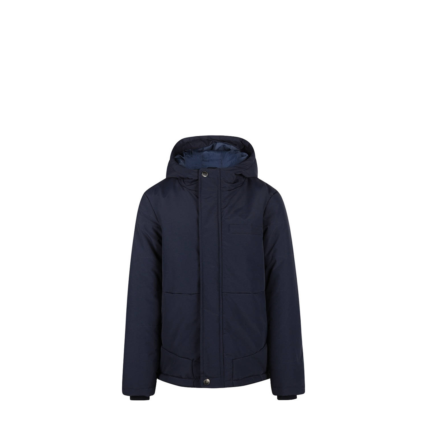No Way Monday winterjas donkerblauw