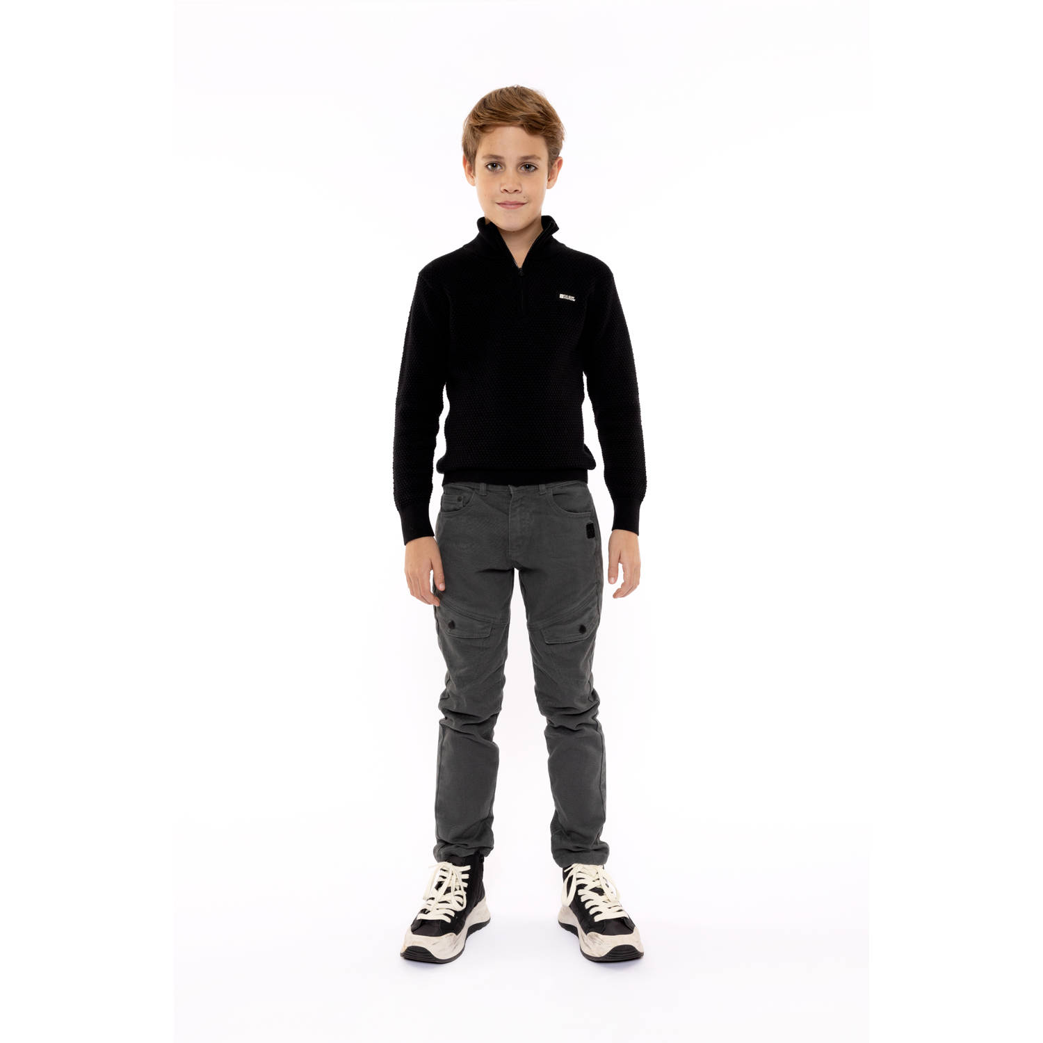 No Way Monday tapered fit jeans army green
