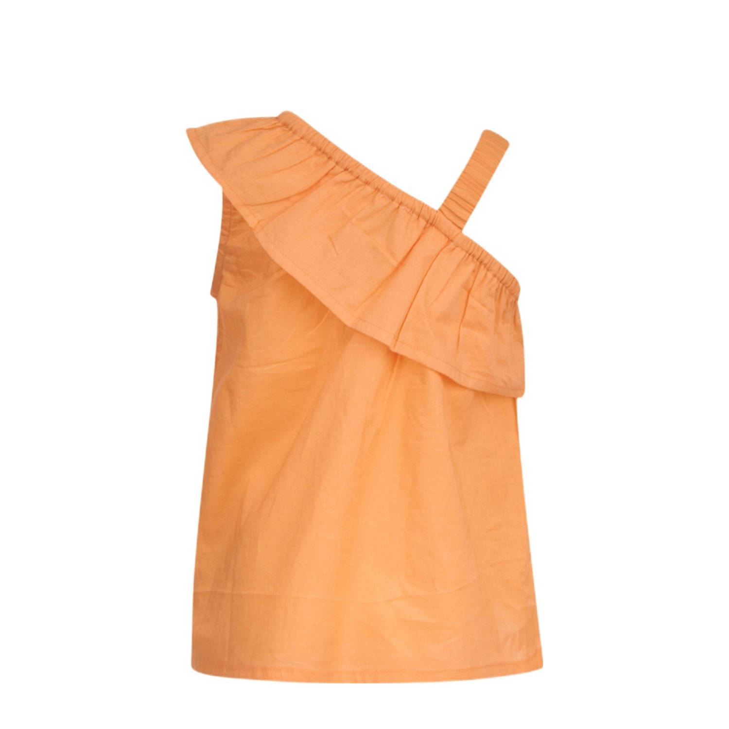 Shoeby one shoulder top oranje