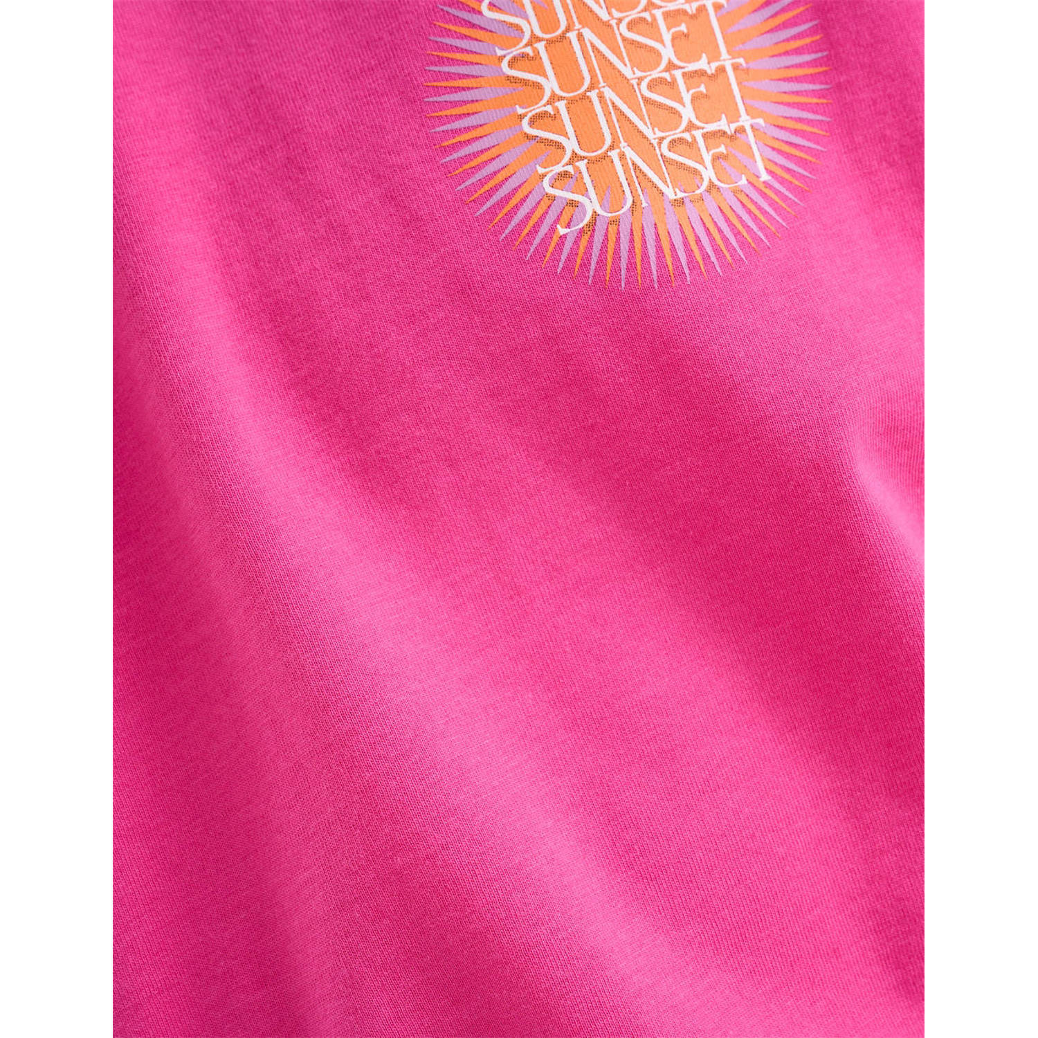 Shoeby T-shirt met printopdruk roze