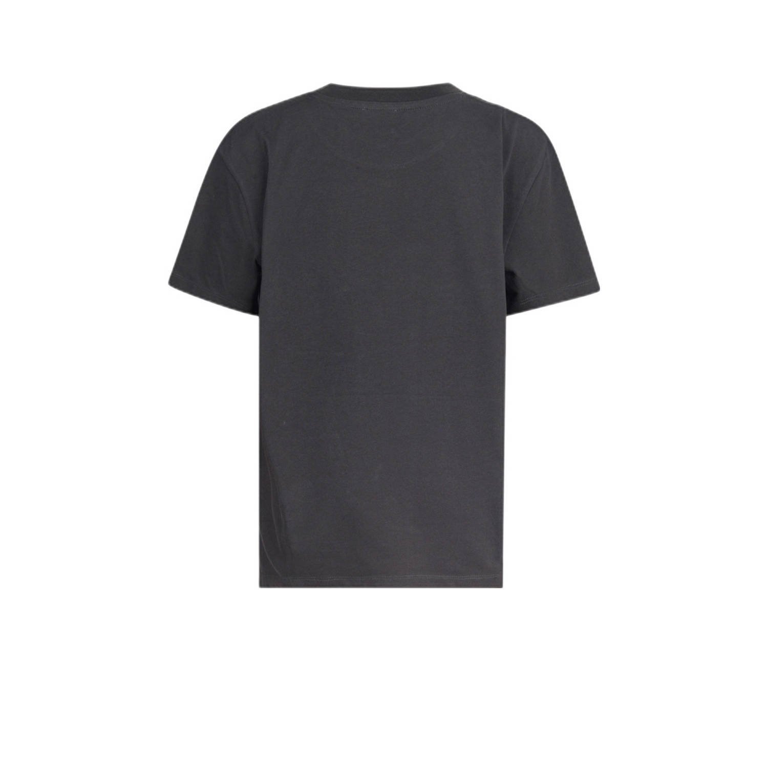 Shoeby T-shirt met printopdruk donkergrijs