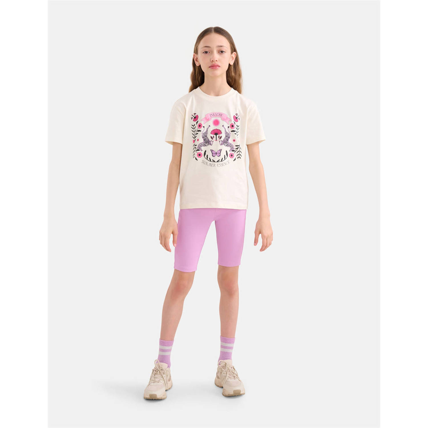 Shoeby T-shirt met printopdruk wit