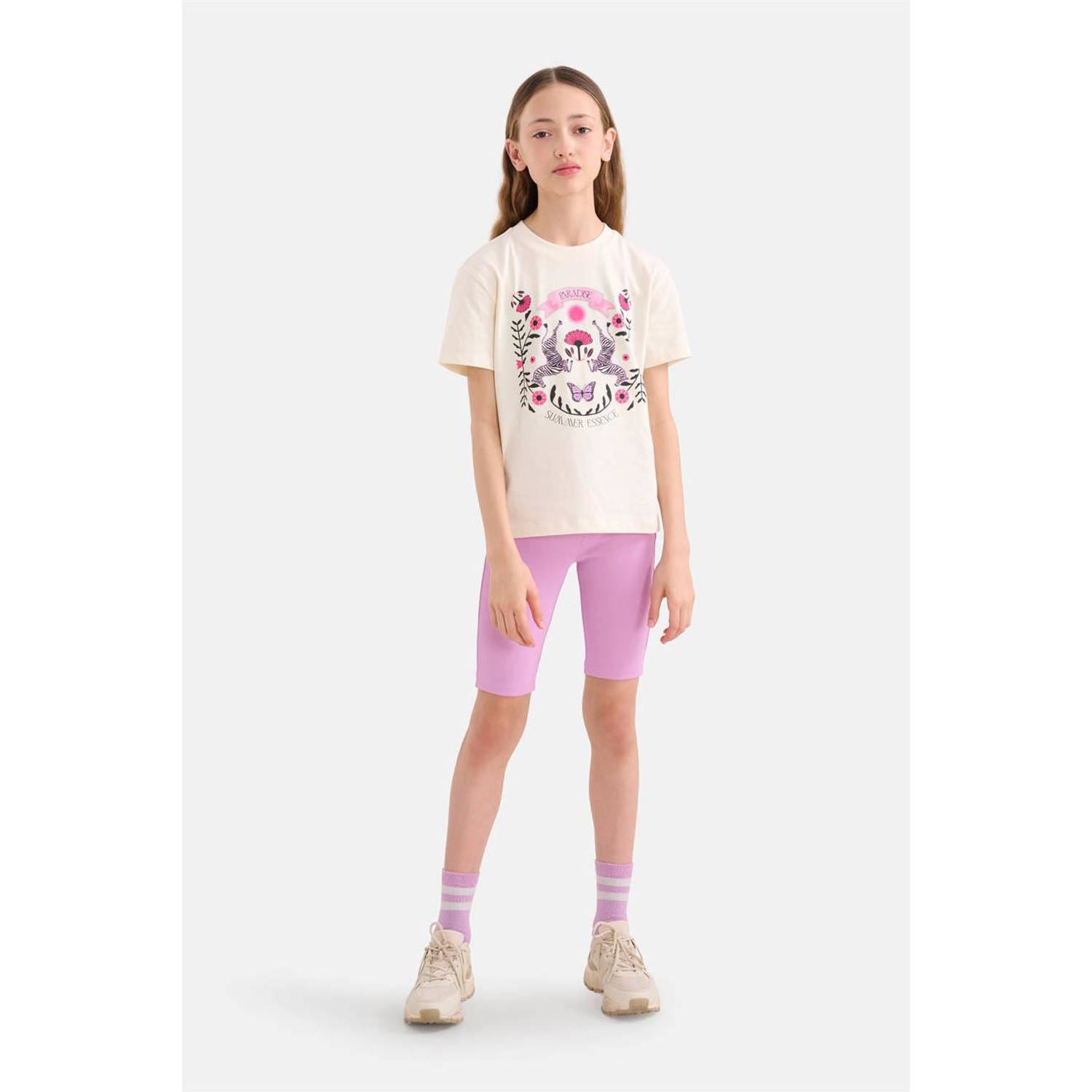 Shoeby T-shirt met printopdruk wit