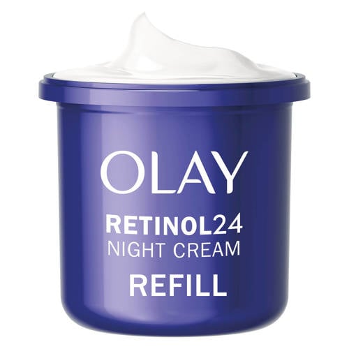 Wehkamp Olay Retinol 24 hydraterende nachtcrème navulling - 50 ml aanbieding