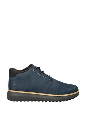 Hudson Road nubuck veterboots blauw