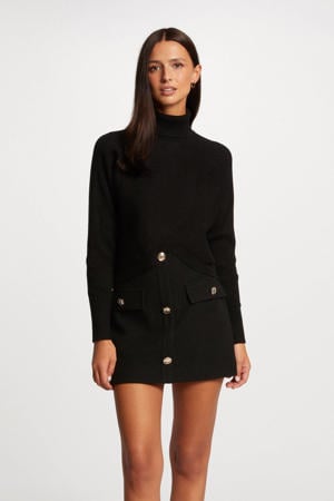 cropped trui zwart