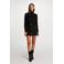 Morgan cropped trui zwart