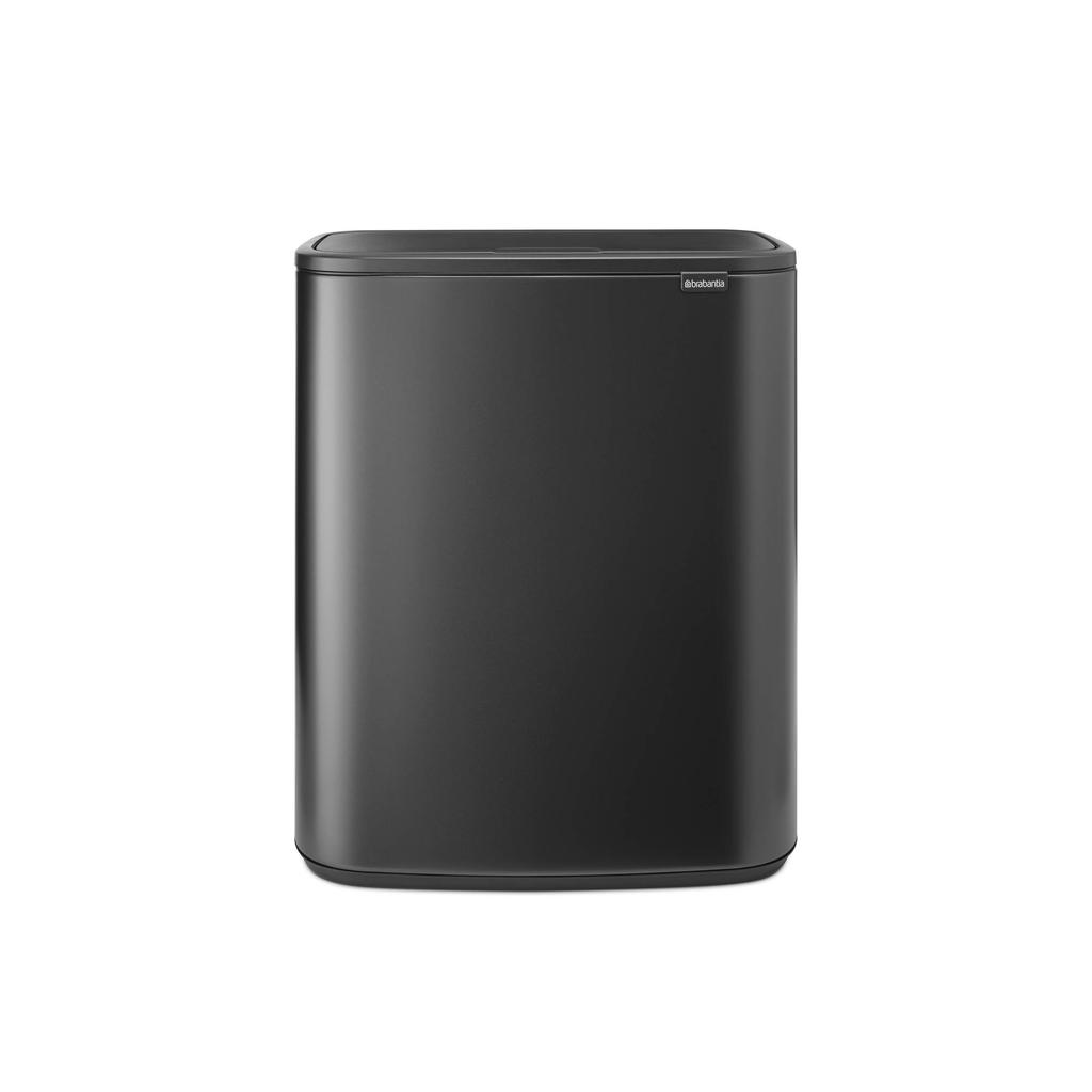 Brabantia Brabantia Bo Touch Bin, met 2 binnenemmers, 2 x 30 liter - Confident Grey