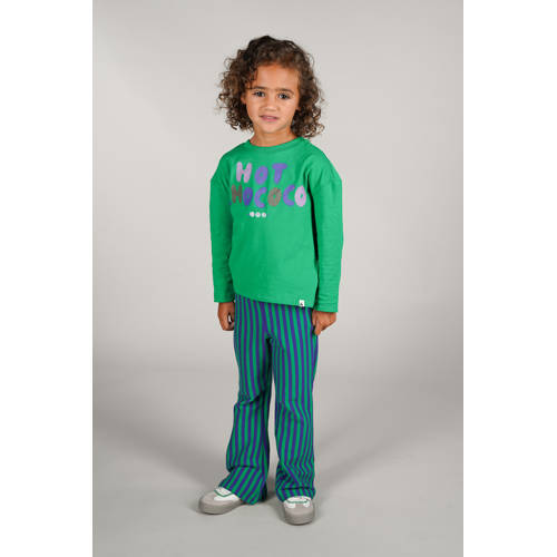 The New Chapter longsleeve met printopdruk groen afbeelding