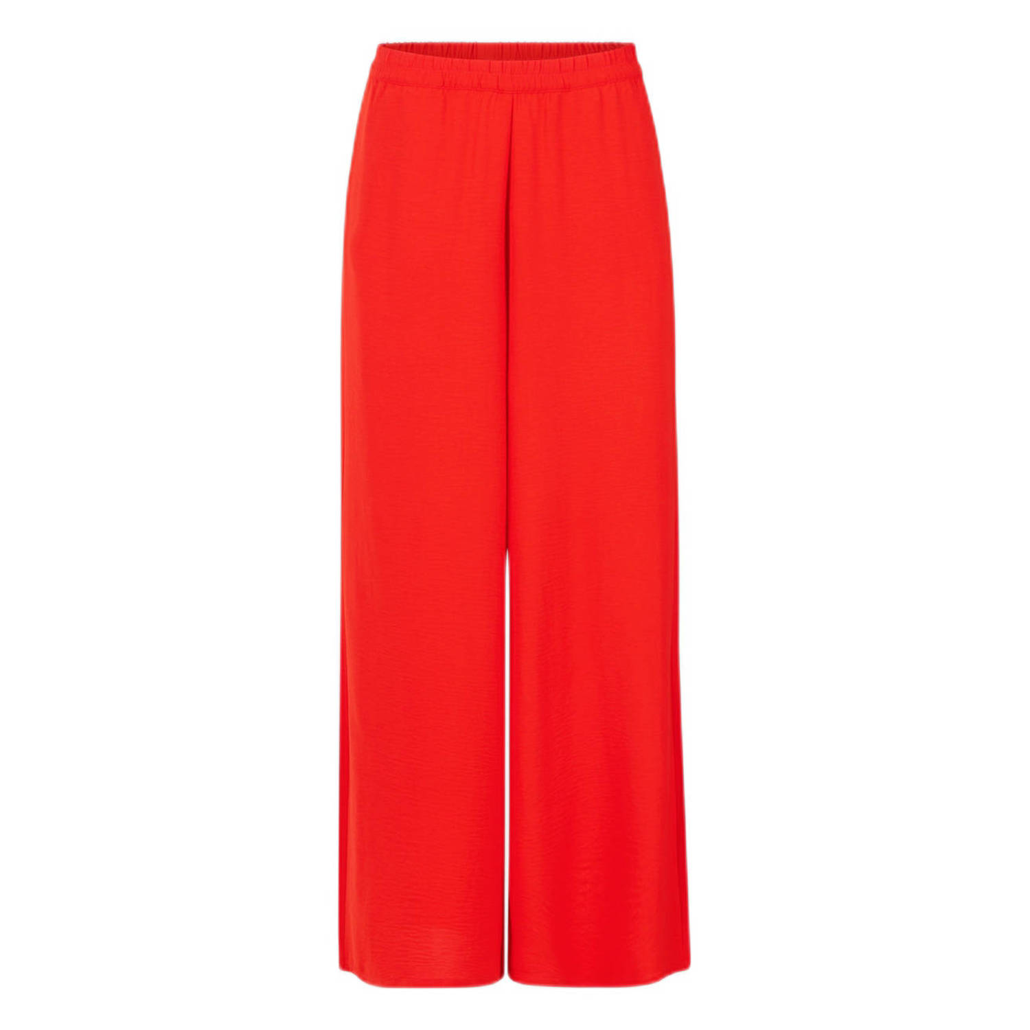 Shoeby high waist wide leg broek rood