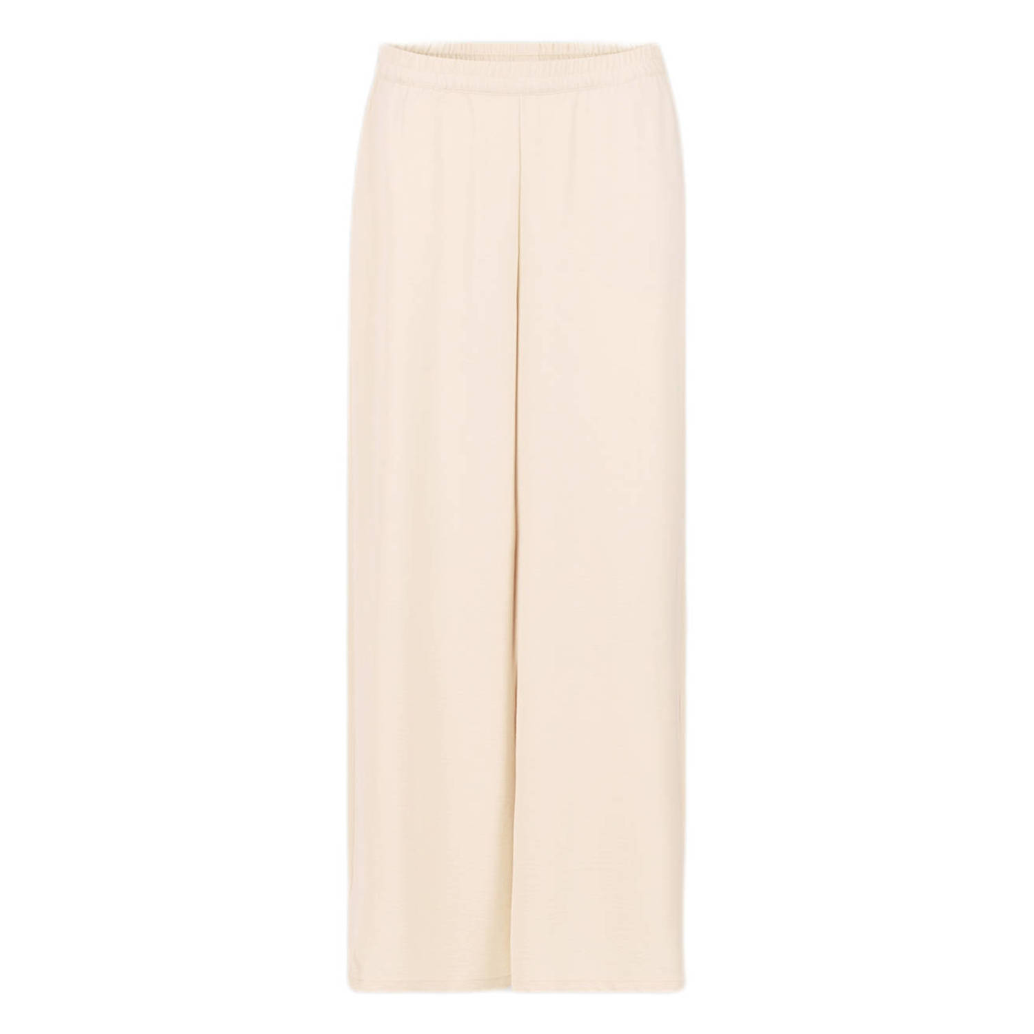 Shoeby high waist wide leg broek ecru