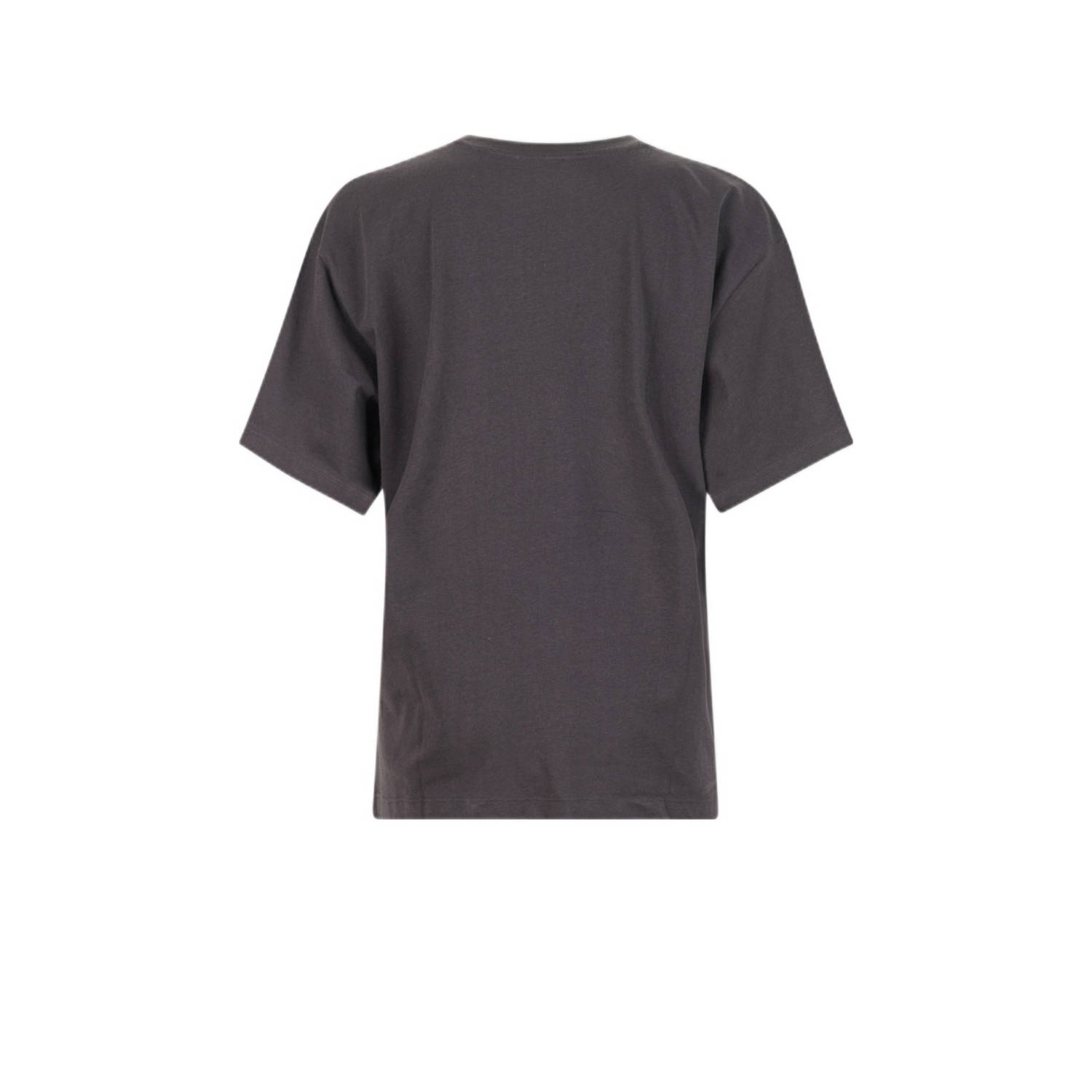 Shoeby T-shirt met printopdruk grijs