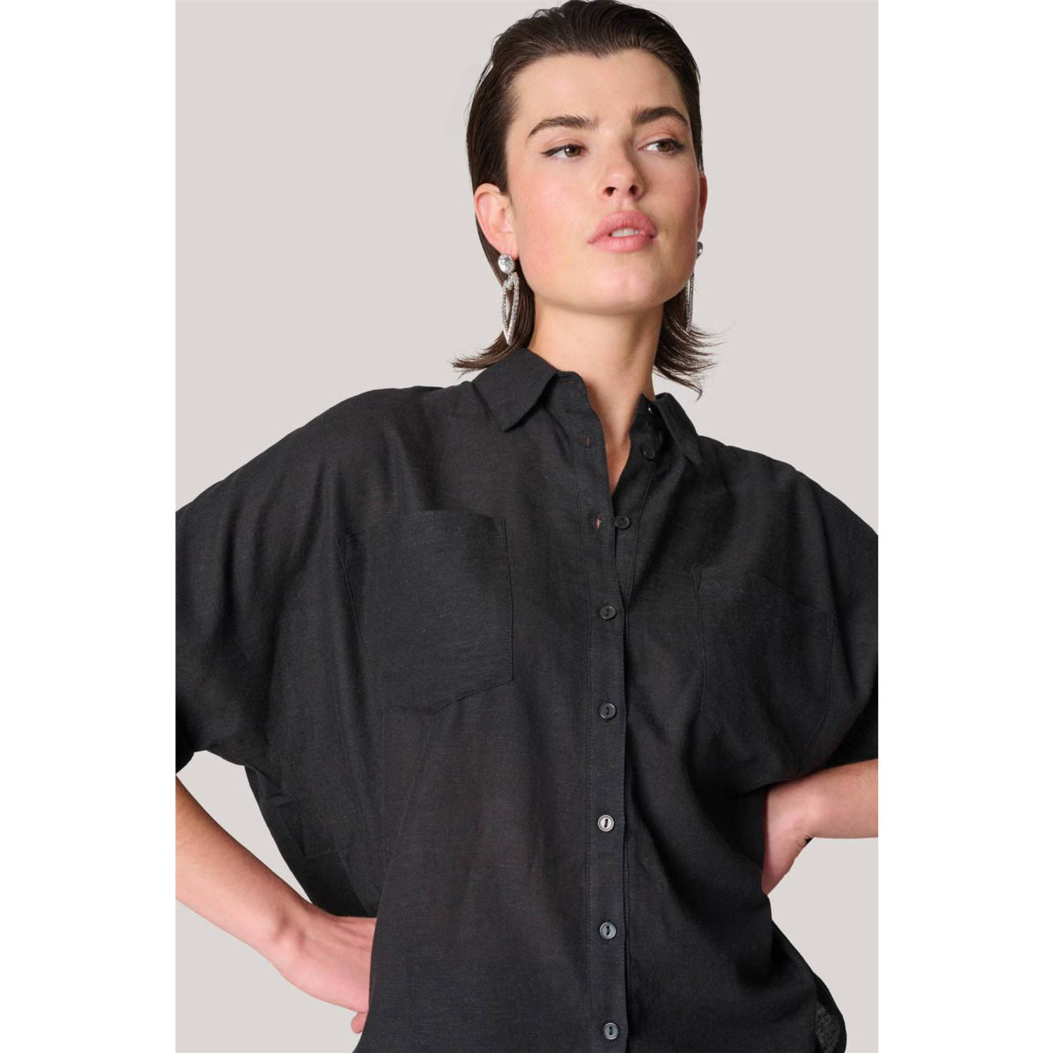 Shoeby blouse zwart