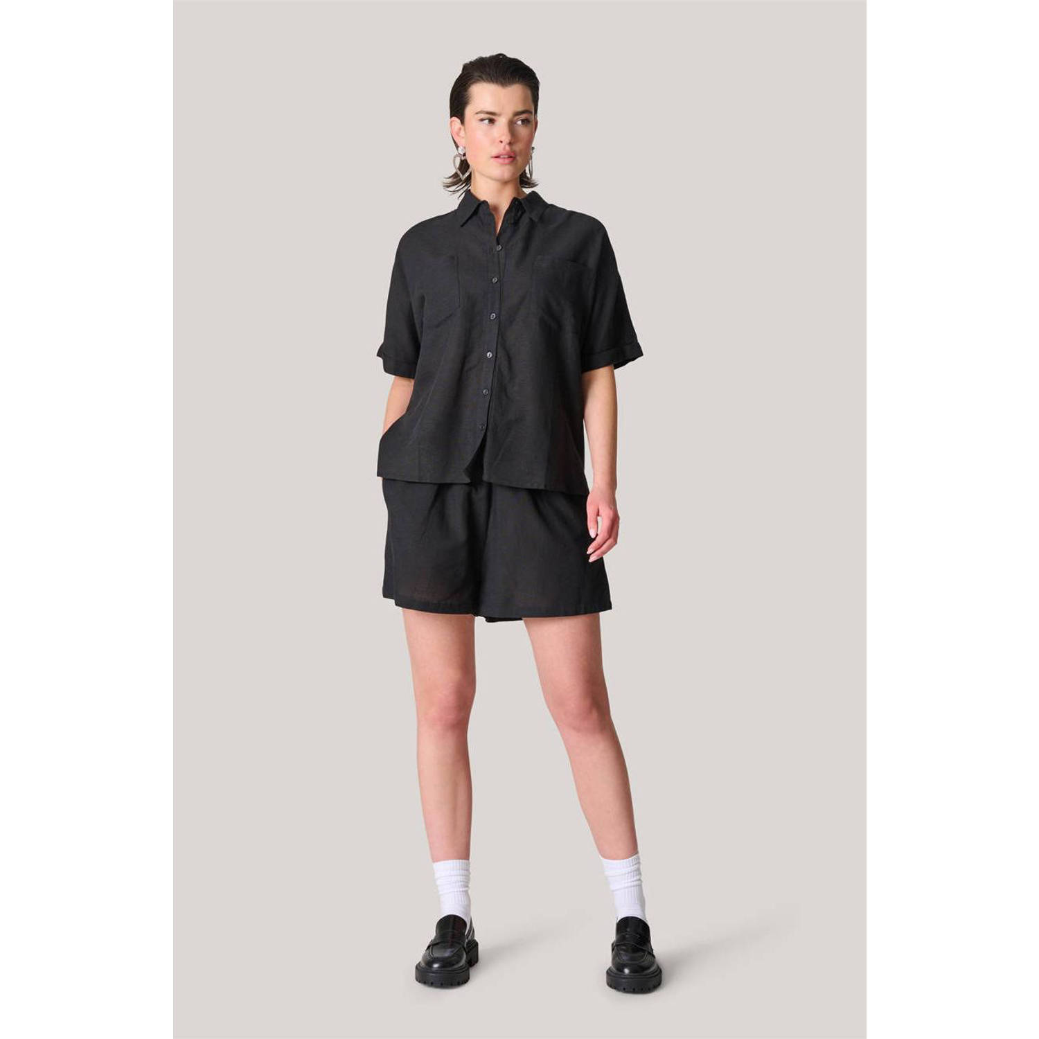 Shoeby blouse zwart