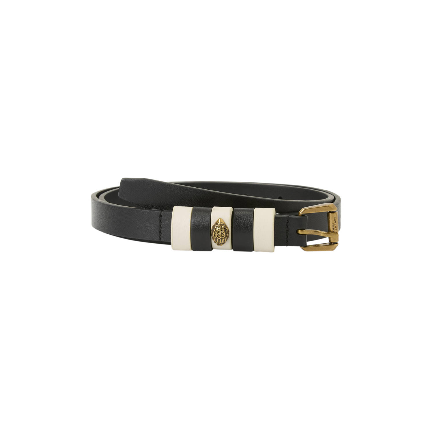 Kurt Geiger leren riem Multikeeper zwart