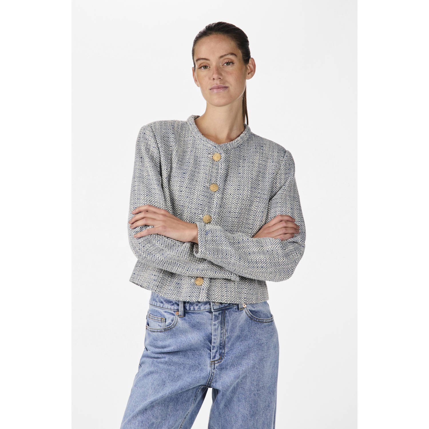 YAS Blazer met knoopsluiting model 'NORALI'