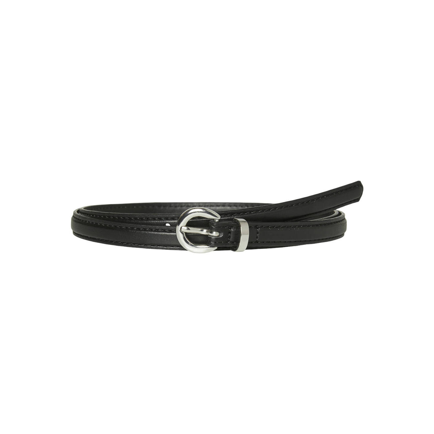 VERO MODA riem VMKATJA zwart zilverkleurig