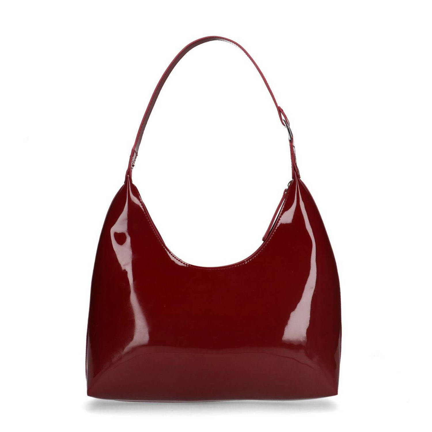 Manfield schoudertas bordeauxrood