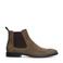 Manfield suède chelsea boots taupe