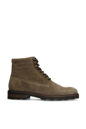 suède veterboots taupe