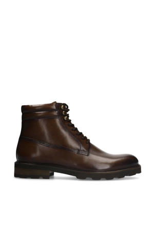 leren veterboots bruin