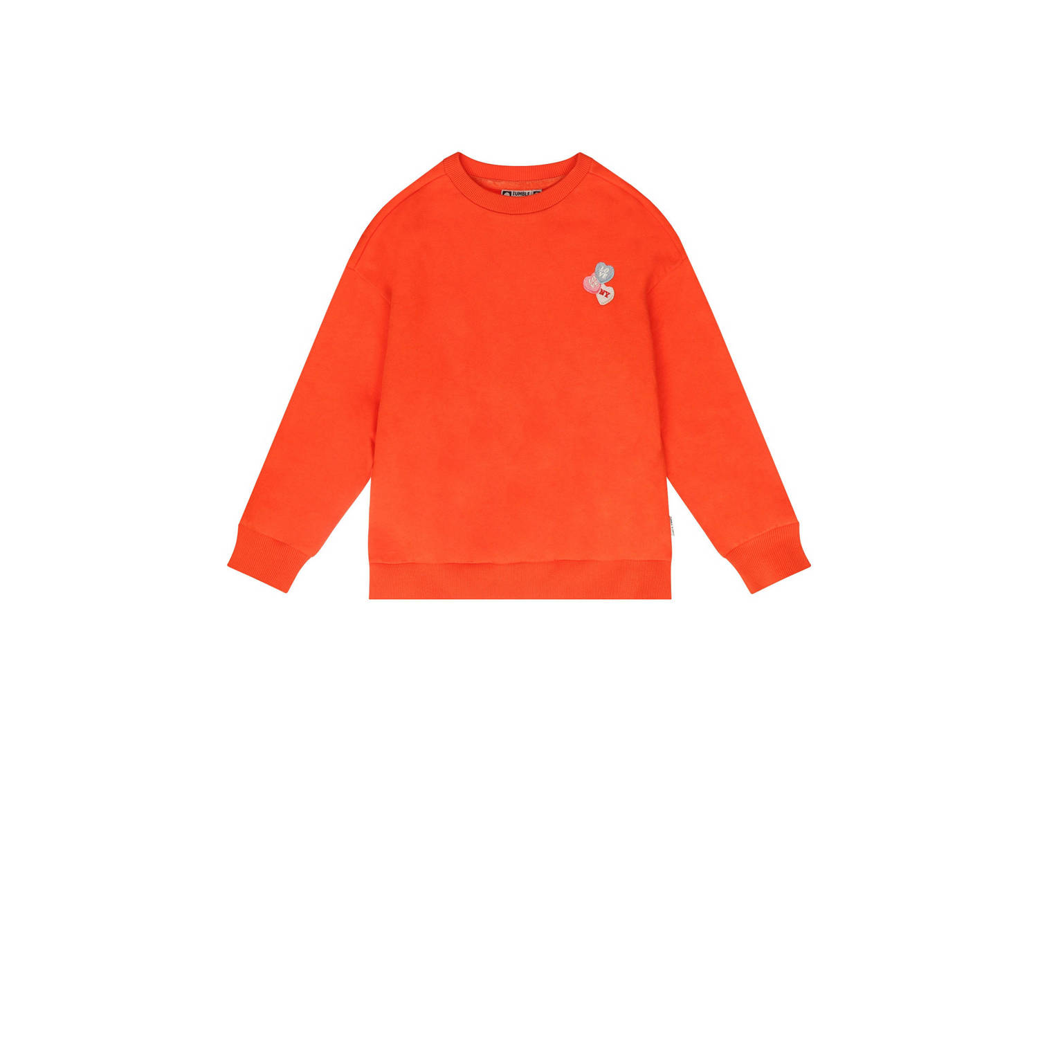 Tumble 'n Dry sweater La Plagne oranjerood