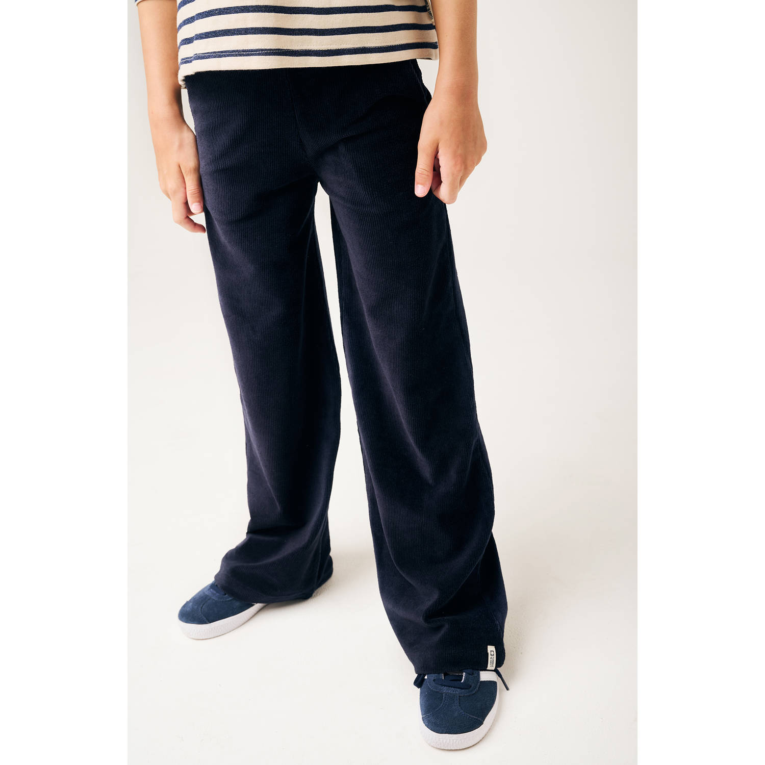 Tumble 'n Dry loose fit broek Willow donkerblauw