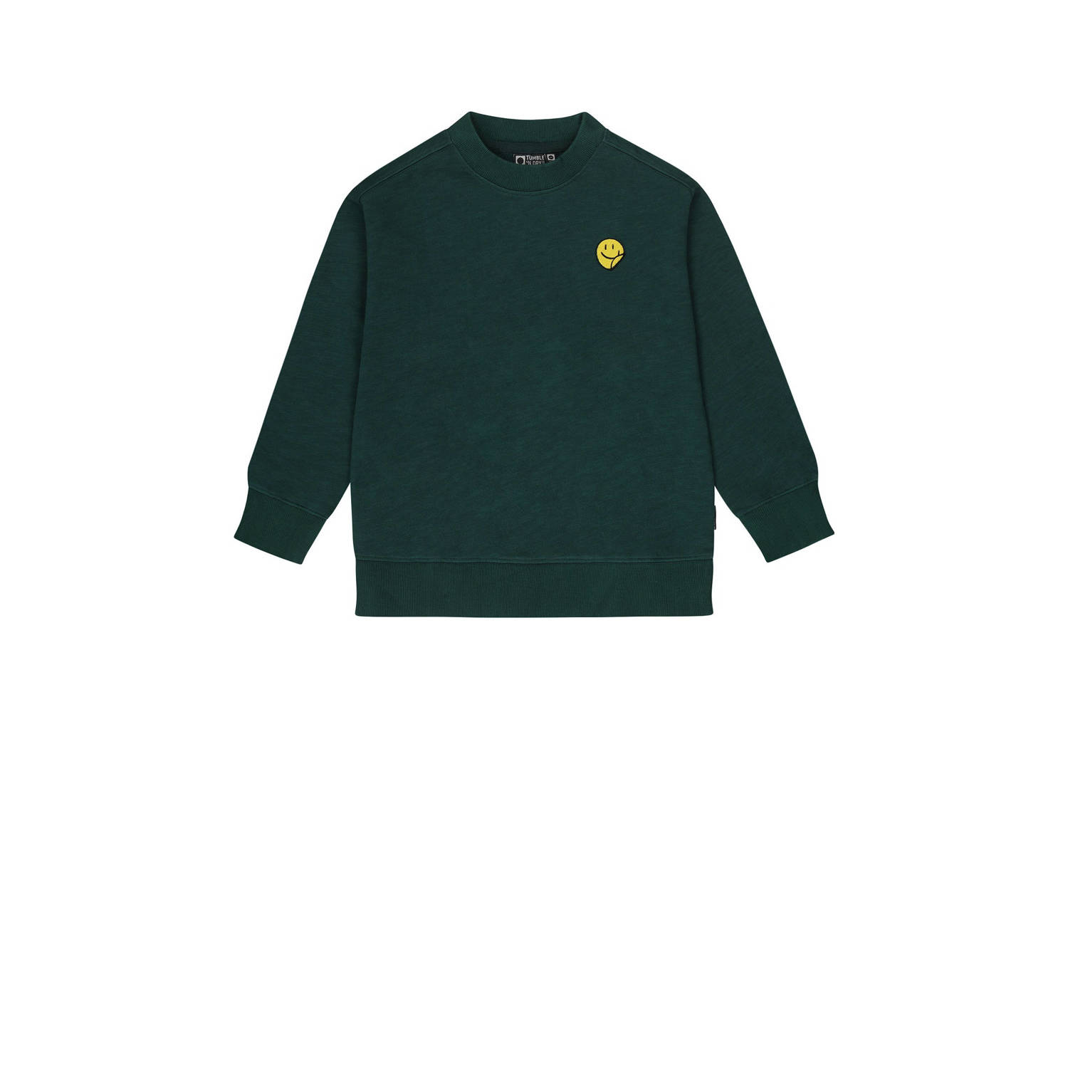 Tumble 'n Dry sweater Central Park donkergroen