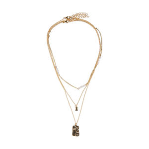 gelaagde ketting PCKELLY - set van 3 goudkleurig