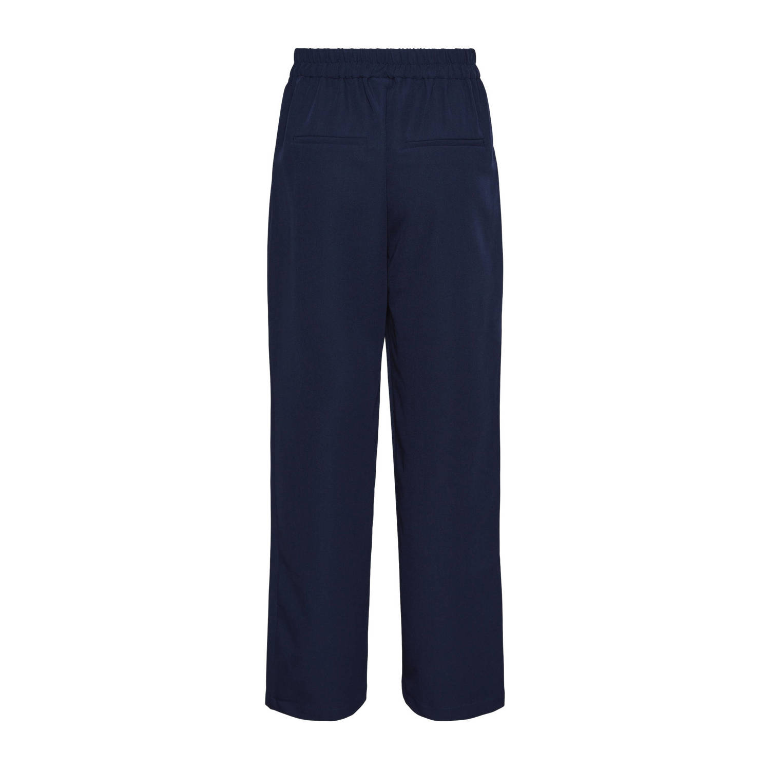 Y.A.S straight fit broek YASDAKOTA donkerblauw