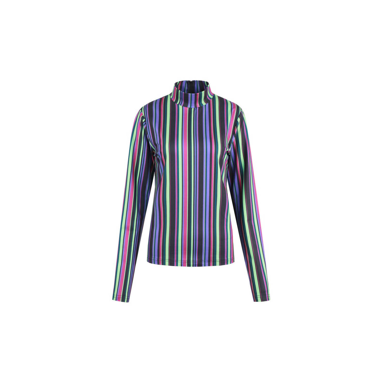 FLURESK gestreepte top Tyra multi