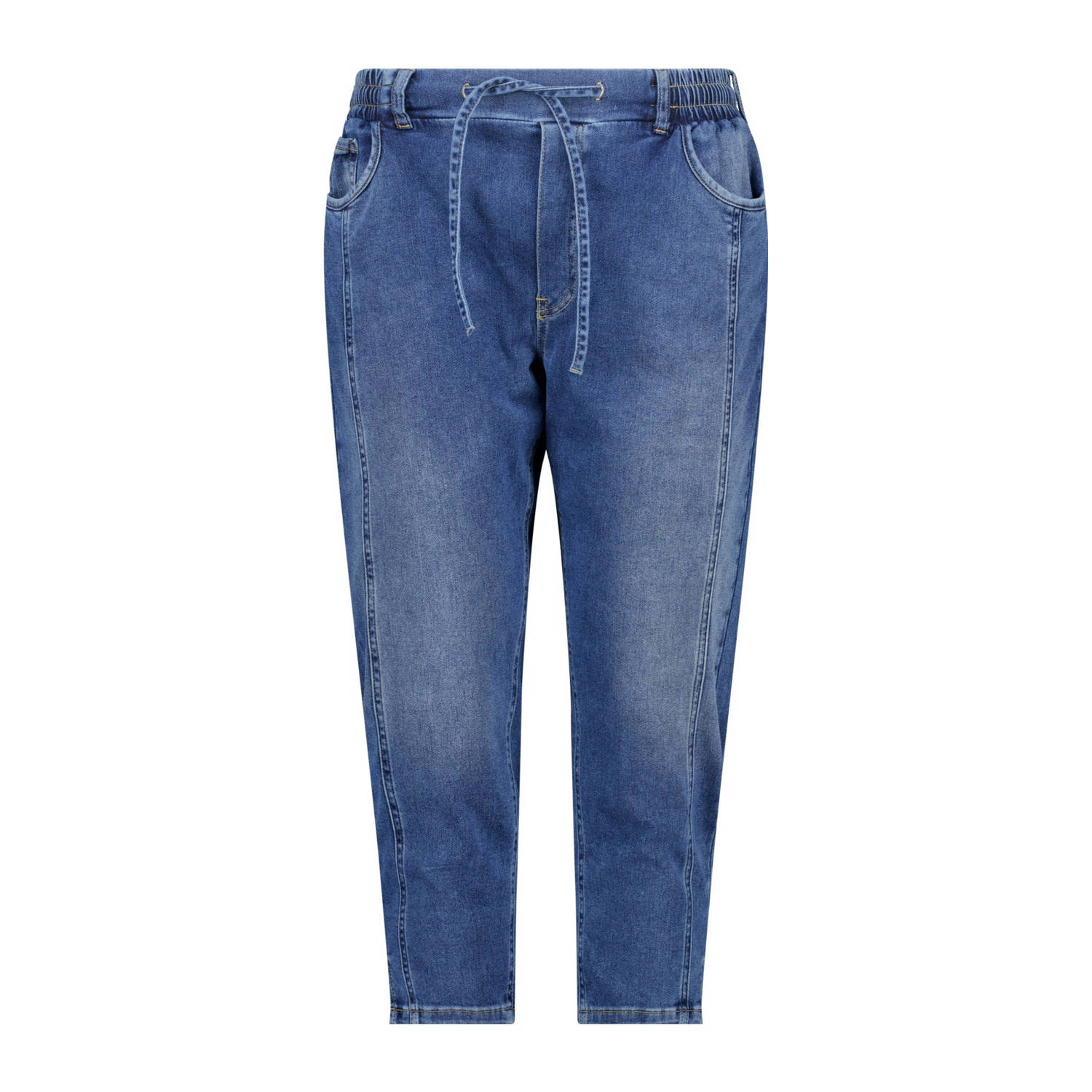 MS Mode capri jeans medium blue denim