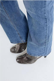 thumbnail: Paprika regular waist flared jeans medium blue denim