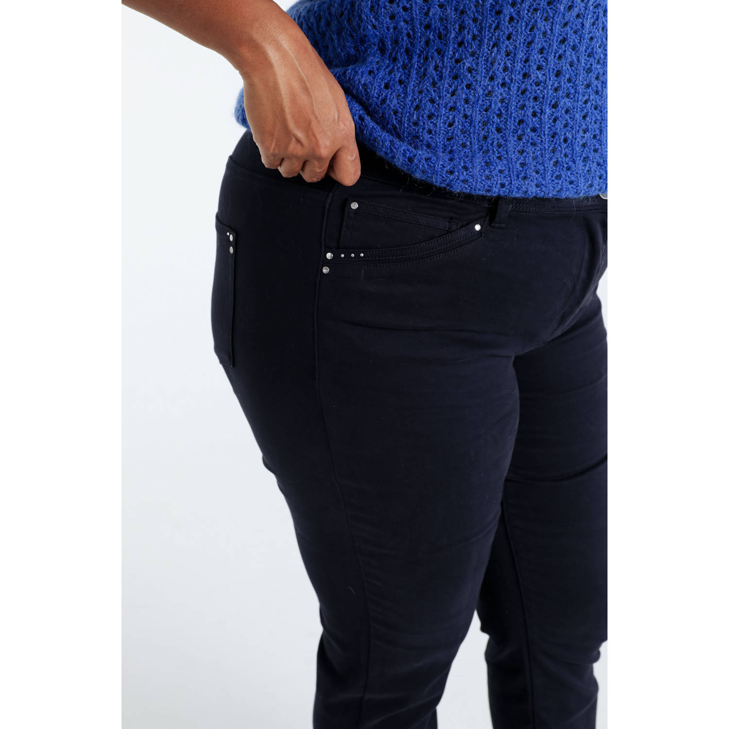 Paprika regular waist skinny jeans marine
