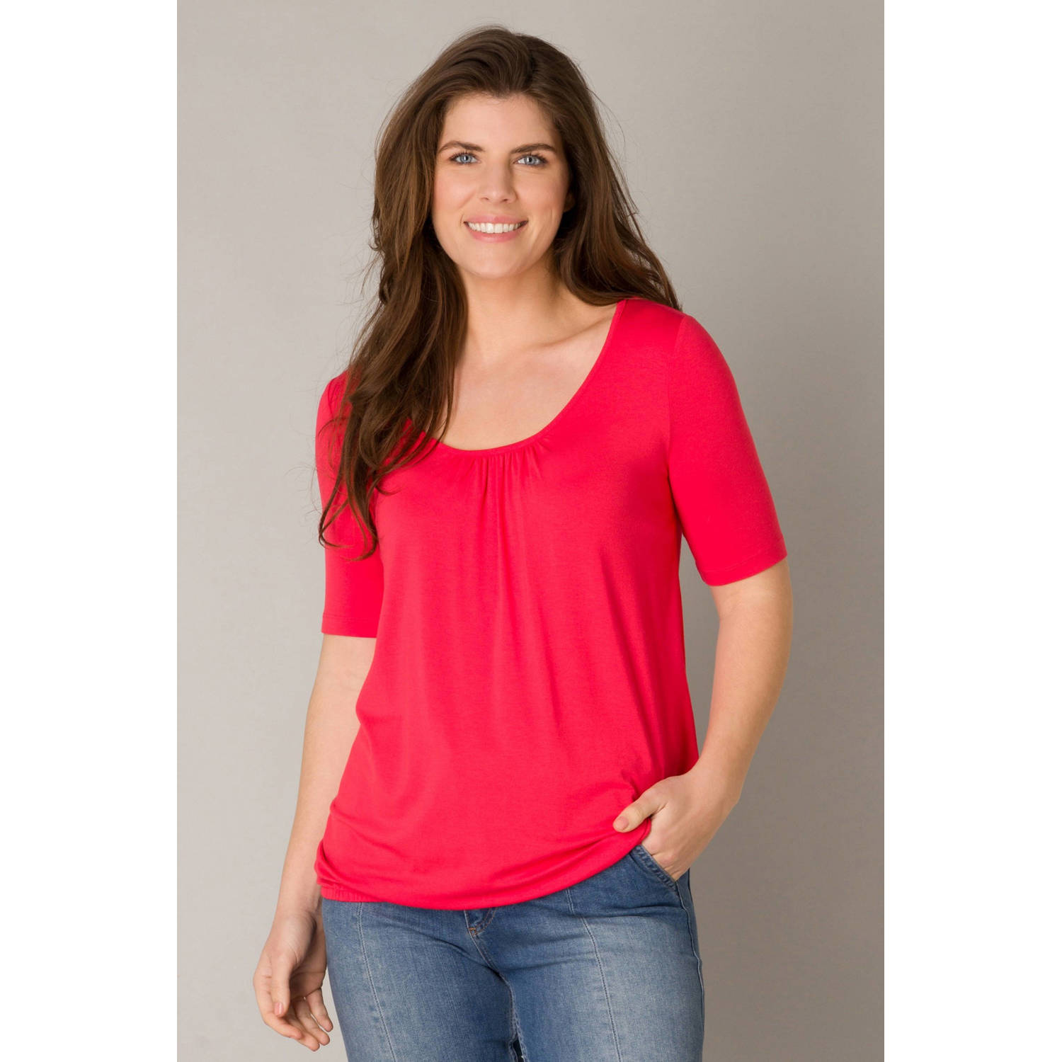 ES&SY top rood roze
