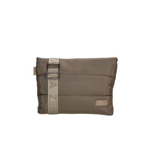 Zebra Trends gewatteerde crossbody tas Elske taupe afbeelding