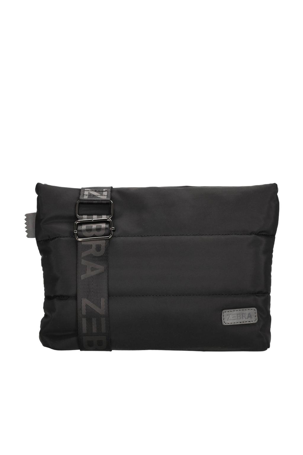 Zebra Trends gewatteerde crossbody tas Elske zwart