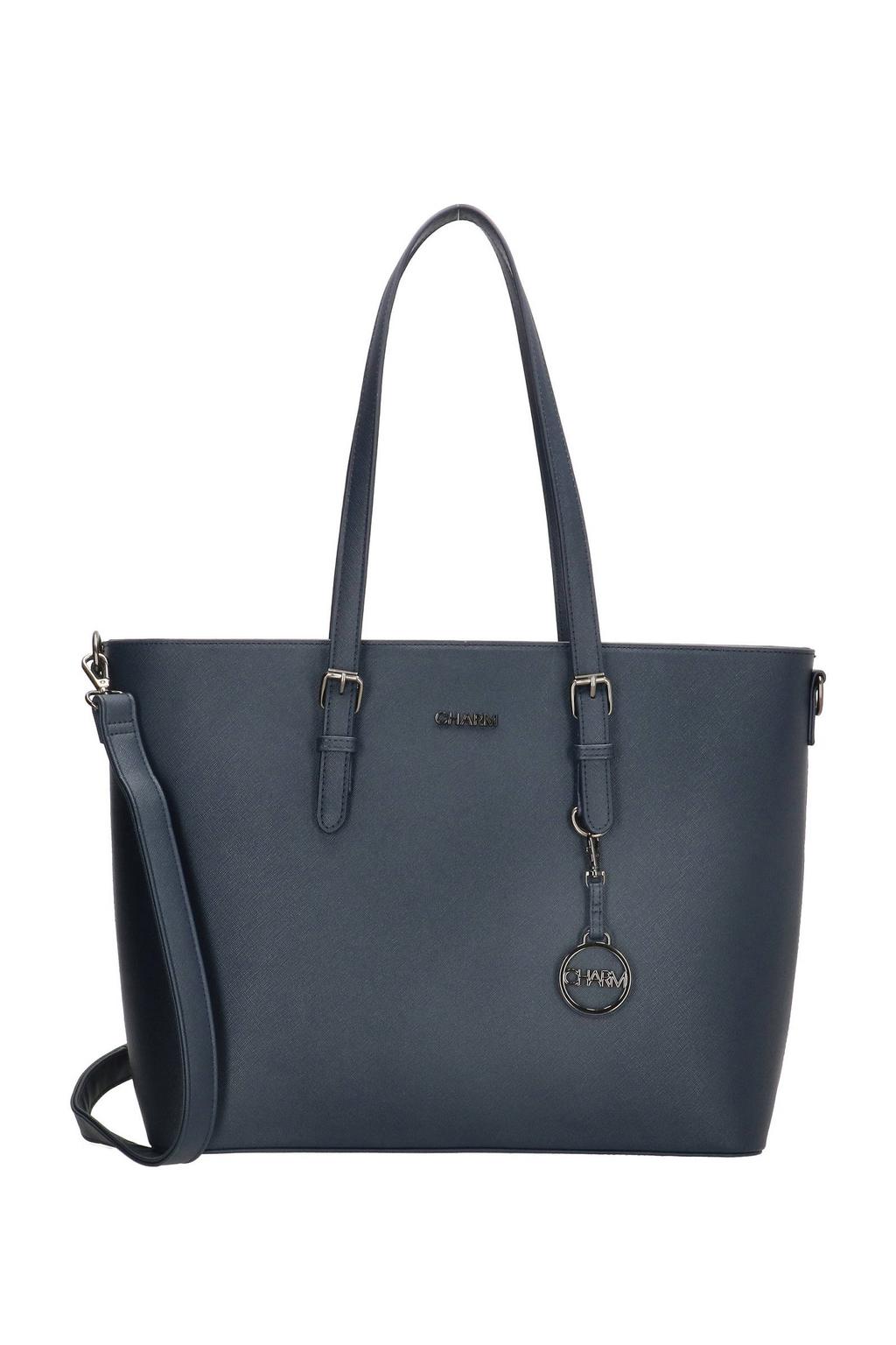 Charm London shopper Birmingham donkerblauw